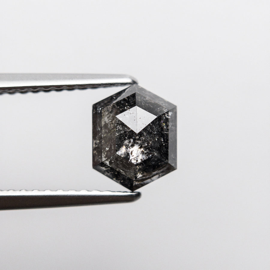 1.68ct 7.92x6.26x3.71mm Hexagon Rosecut 18407-10 - Misfit Diamonds