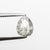 1.16ct 7.76x6.15x2.54mm Pear Rosecut 18408-03 - Misfit Diamonds