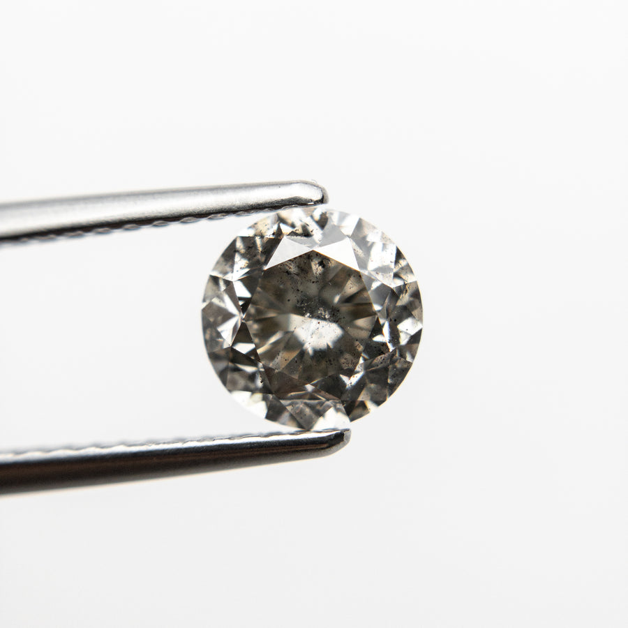 1.37ct 6.59x6.55x4.68mm Round Brilliant 18411-03 - Misfit Diamonds
