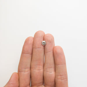 1.22ct 6.56x6.54x4.40mm Round Brilliant 18411-05 - Misfit Diamonds