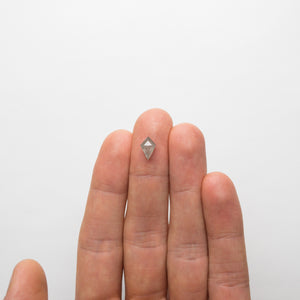 1.35ct 9.49x6.24x3.52mm Kite Rosecut 18414-03 - Misfit Diamonds