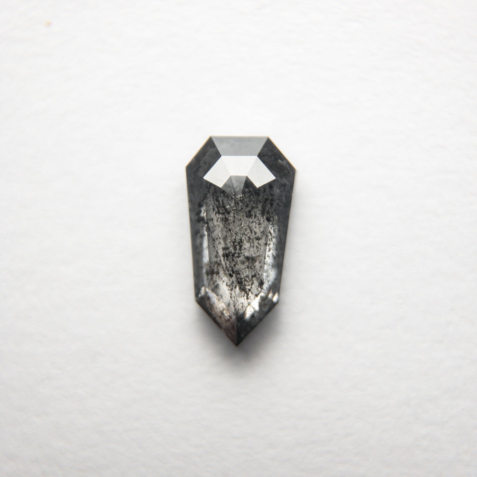 0.67ct 7.69x4.08x2.33mm Shield Rosecut 18414-06 - Misfit Diamonds