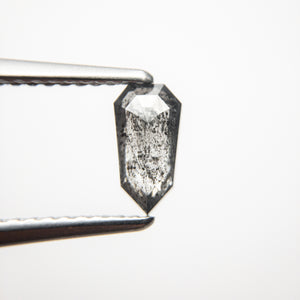 0.67ct 7.69x4.08x2.33mm Shield Rosecut 18414-06 - Misfit Diamonds
