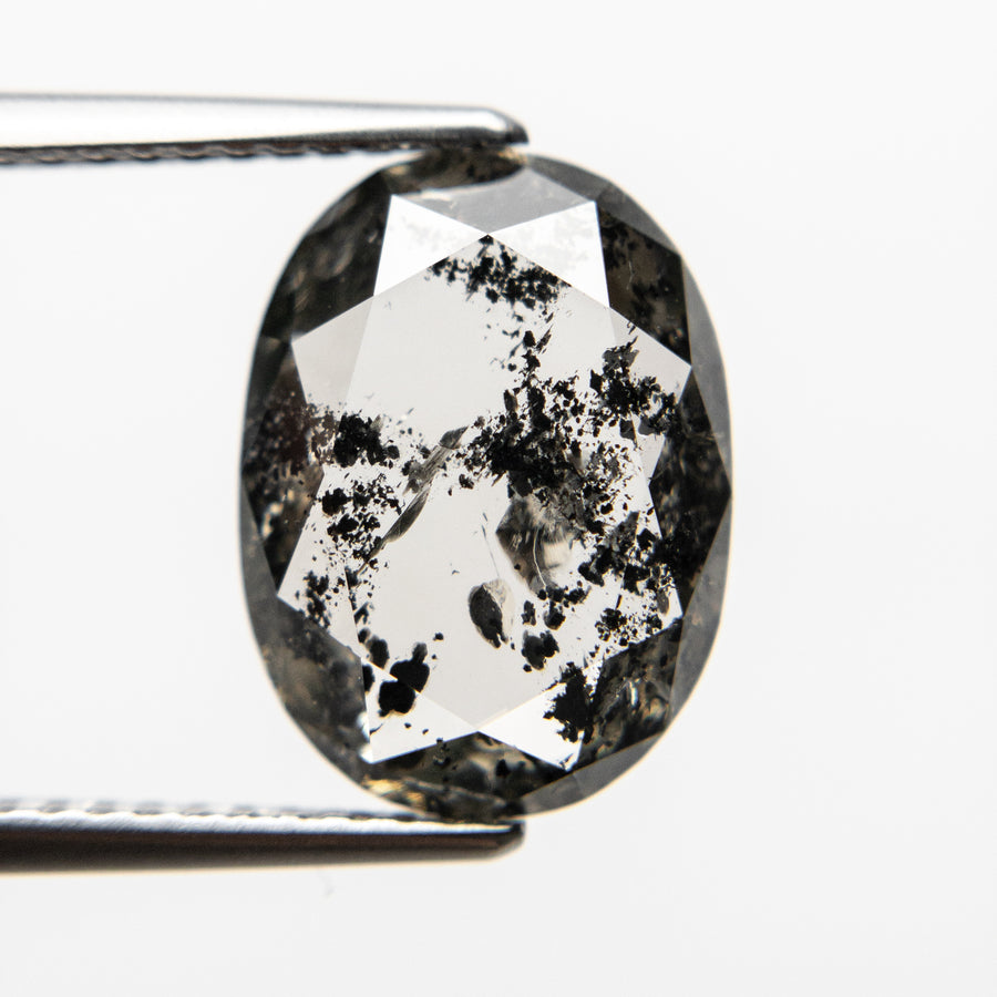 3.41ct 12.57x9.30x2.58mm Oval Rosecut 18419-01 - Misfit Diamonds