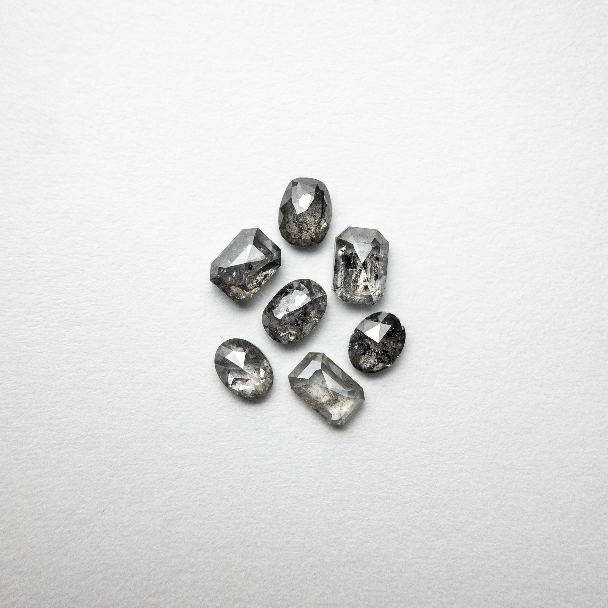 7pcs 1.88cttw 4.71-4.11mm Assorted Shape Melee 18429-04 - Misfit Diamonds