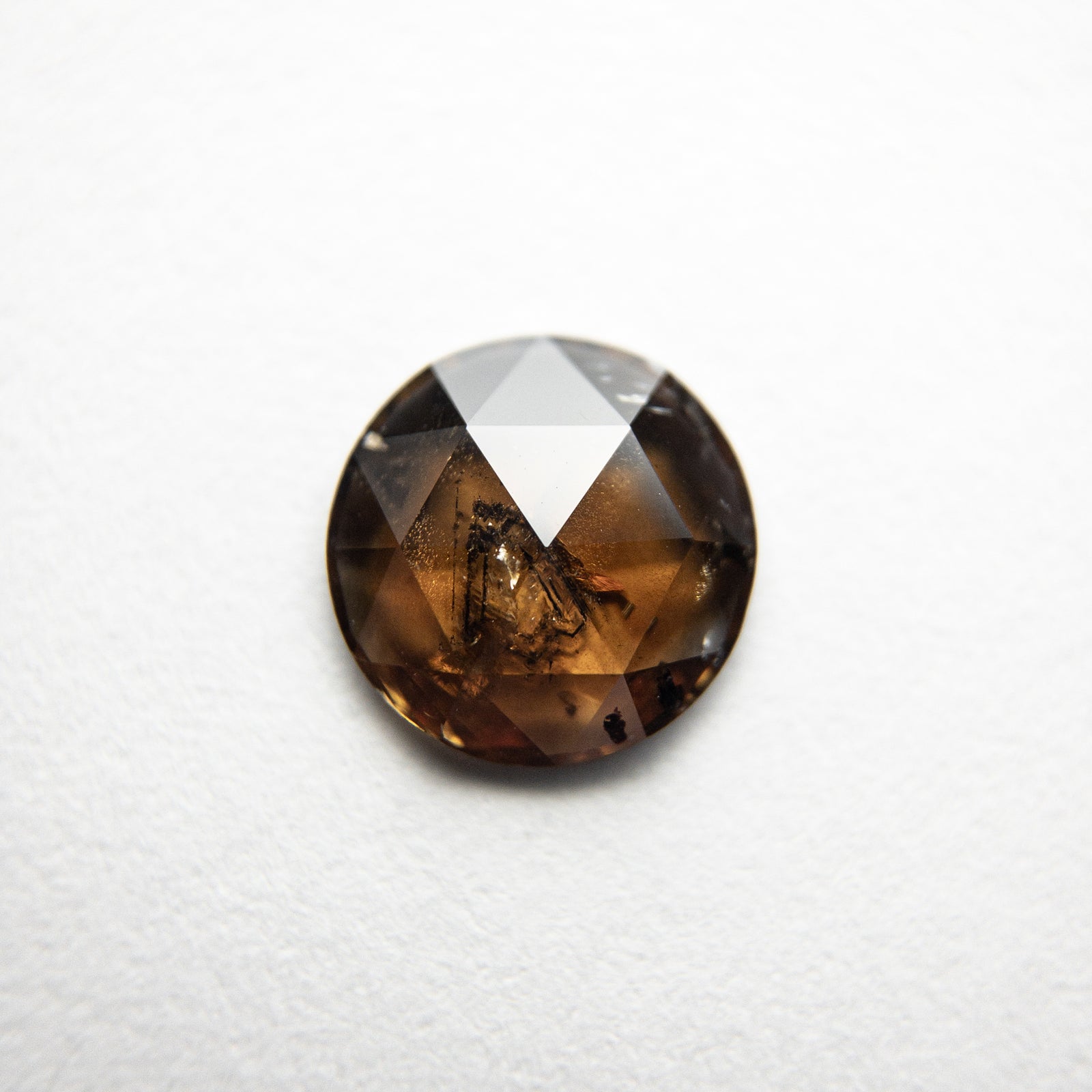 0.90ct 7.26x7.10x1.91mm Round Rosecut 18434-03 - Misfit Diamonds