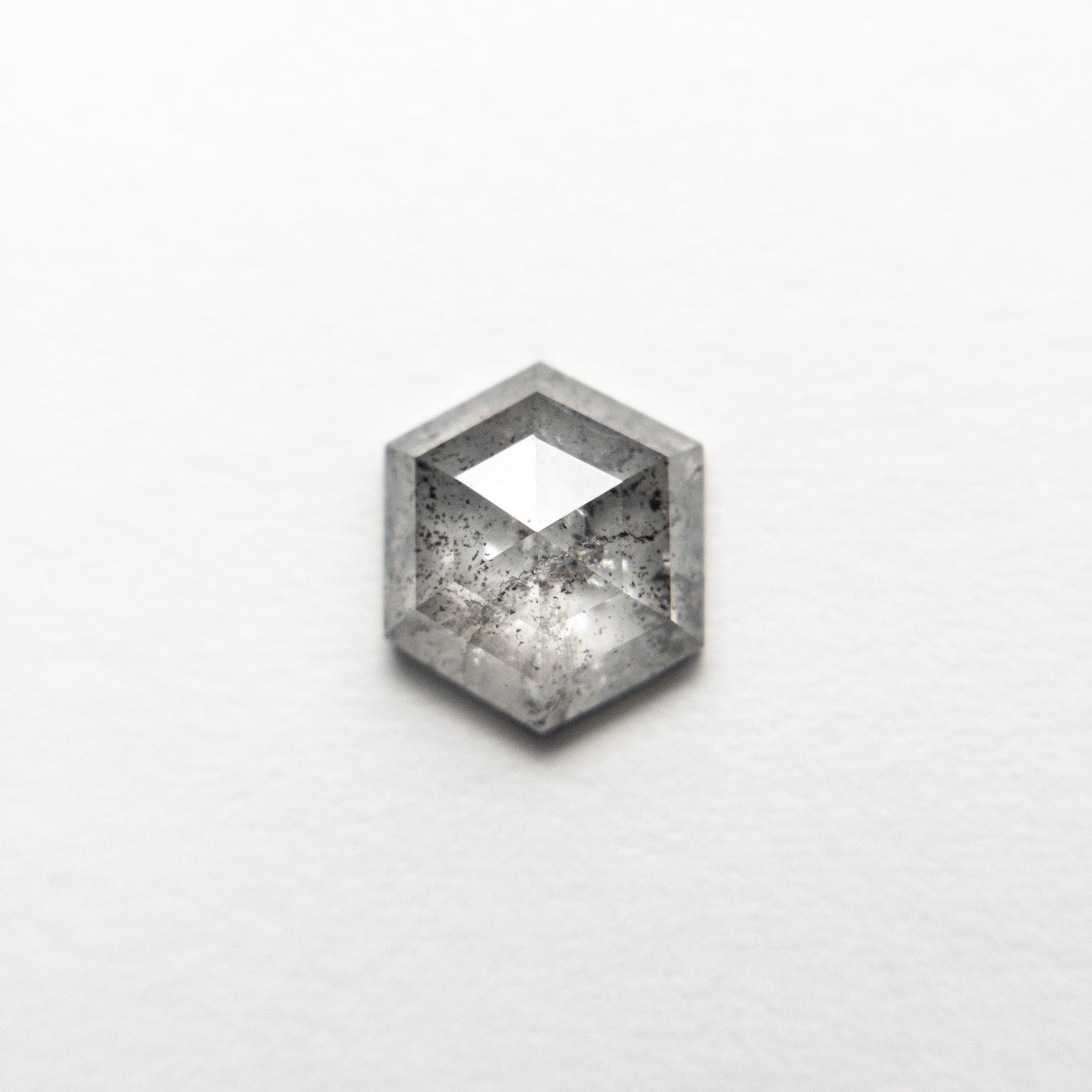 0.78ct 6.48x5.56x2.53mm Hexagon Rosecut 18451-01 - Misfit Diamonds