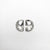 2pc 0.93cttw 5.82x4.29x1.96mm Half Moon Rosecut Matching Pair 18454-15 - Misfit Diamonds