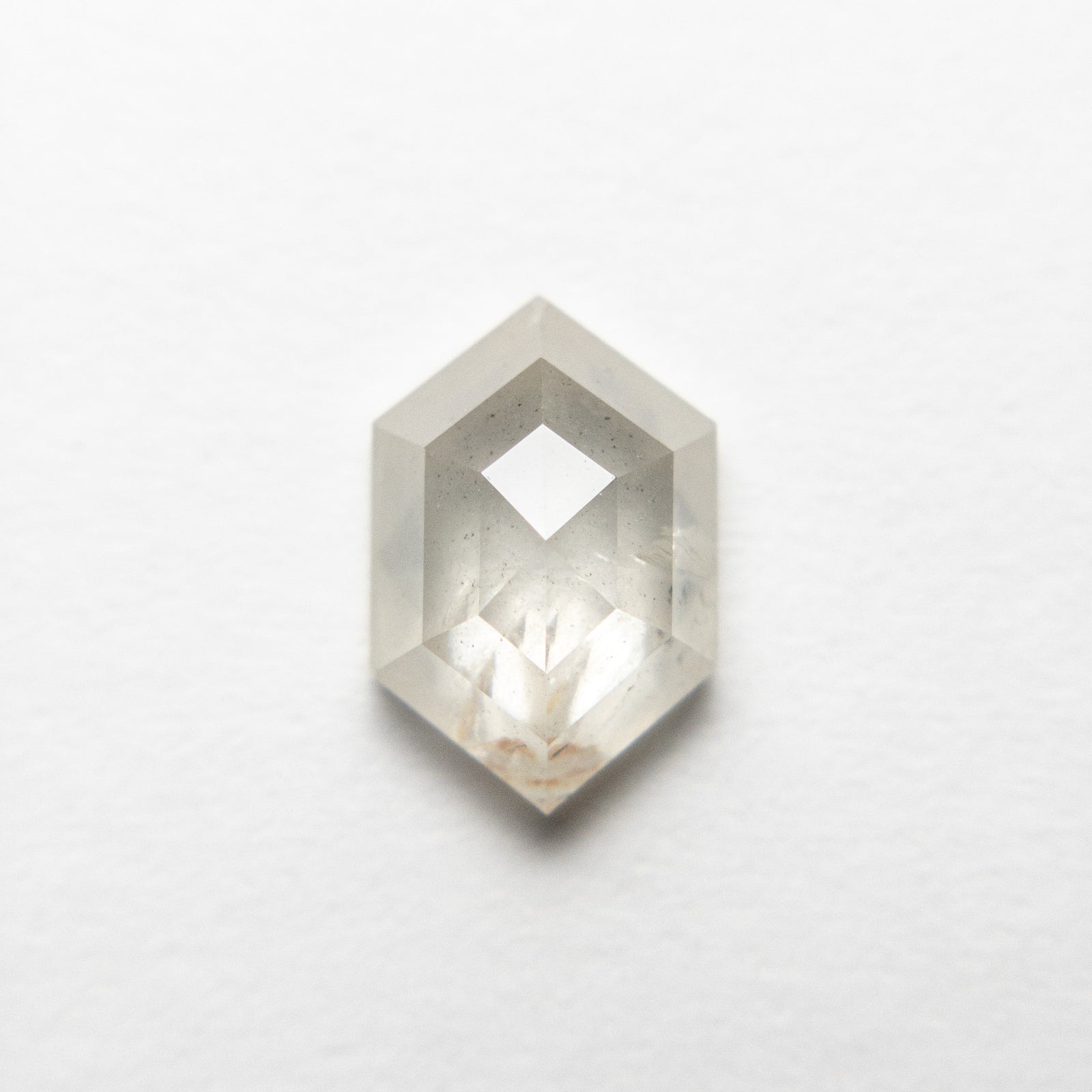 1.54ct 9.02x6.04x3.40mm Hexagon Rosecut 18455-06 - Misfit Diamonds