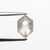 1.54ct 9.02x6.04x3.40mm Hexagon Rosecut 18455-06 - Misfit Diamonds