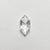 0.46ct 7.99x3.81x1.83mm VS2 D Hexagon Rosecut 18458-01 🇷🇺 - Misfit Diamonds