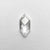0.50ct 8.88x3.89x1.87mm VS1 E Hexagon Rosecut 18458-02 - Misfit Diamonds