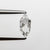 0.50ct 8.88x3.89x1.87mm VS1 E Hexagon Rosecut 18458-02 - Misfit Diamonds