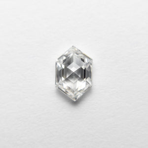 0.65ct 6.89x4.56x2.79mm SI1 E Hexagon Step Cut 18470-02 - Misfit Diamonds