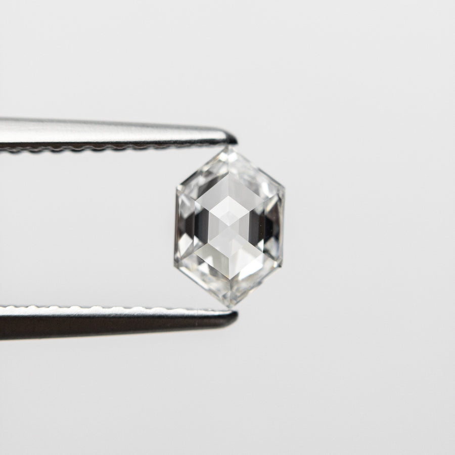 0.65ct 6.89x4.56x2.79mm SI1 E Hexagon Step Cut 18470-02 - Misfit Diamonds