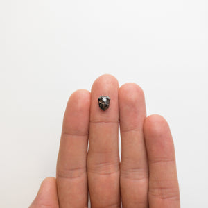 1.93ct 8.55x7.10x3.70mm Shield Rosecut 18482-07 - Misfit Diamonds
