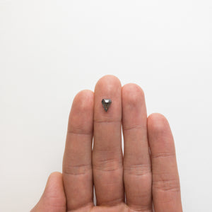 1.31ct 7.94x6.15x3.58mm Shield Rosecut 18482-11 - Misfit Diamonds