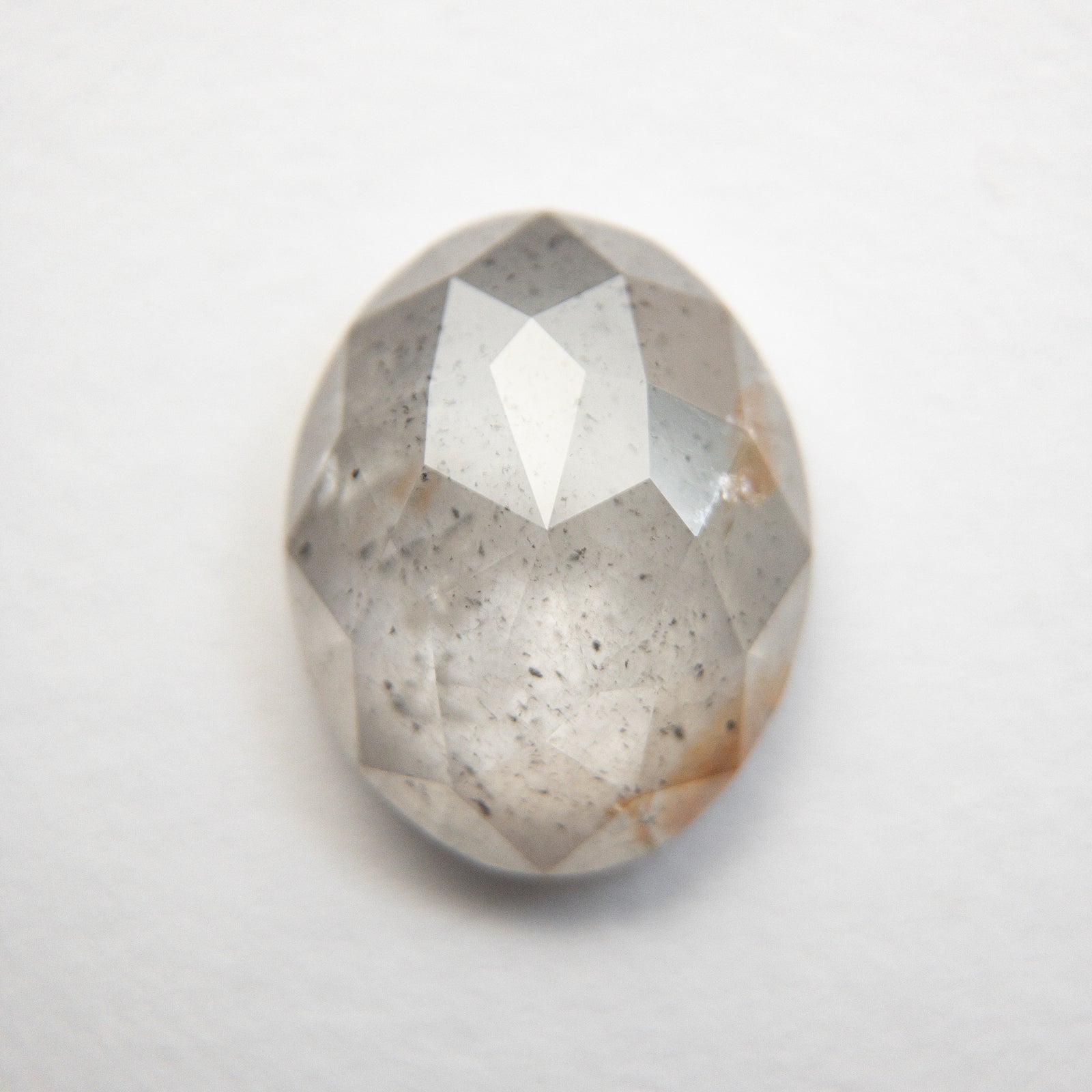 2.61ct 10.40x8.34x3.26mm Oval Rosecut 18483-04 - Misfit Diamonds