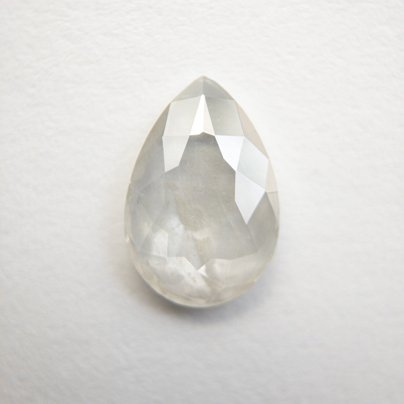 1.26ct 9.80x6.69x2.20mm Pear Rosecut 18483-05 - Misfit Diamonds