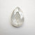 1.26ct 9.80x6.69x2.20mm Pear Rosecut 18483-05 - Misfit Diamonds
