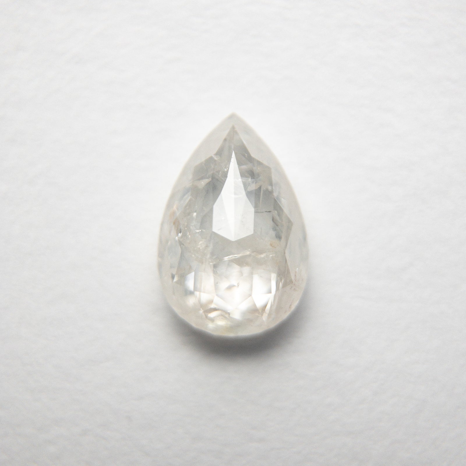 0.98ct 7.96x5.41x2.85mm Pear Double Cut 18483-11 - Misfit Diamonds