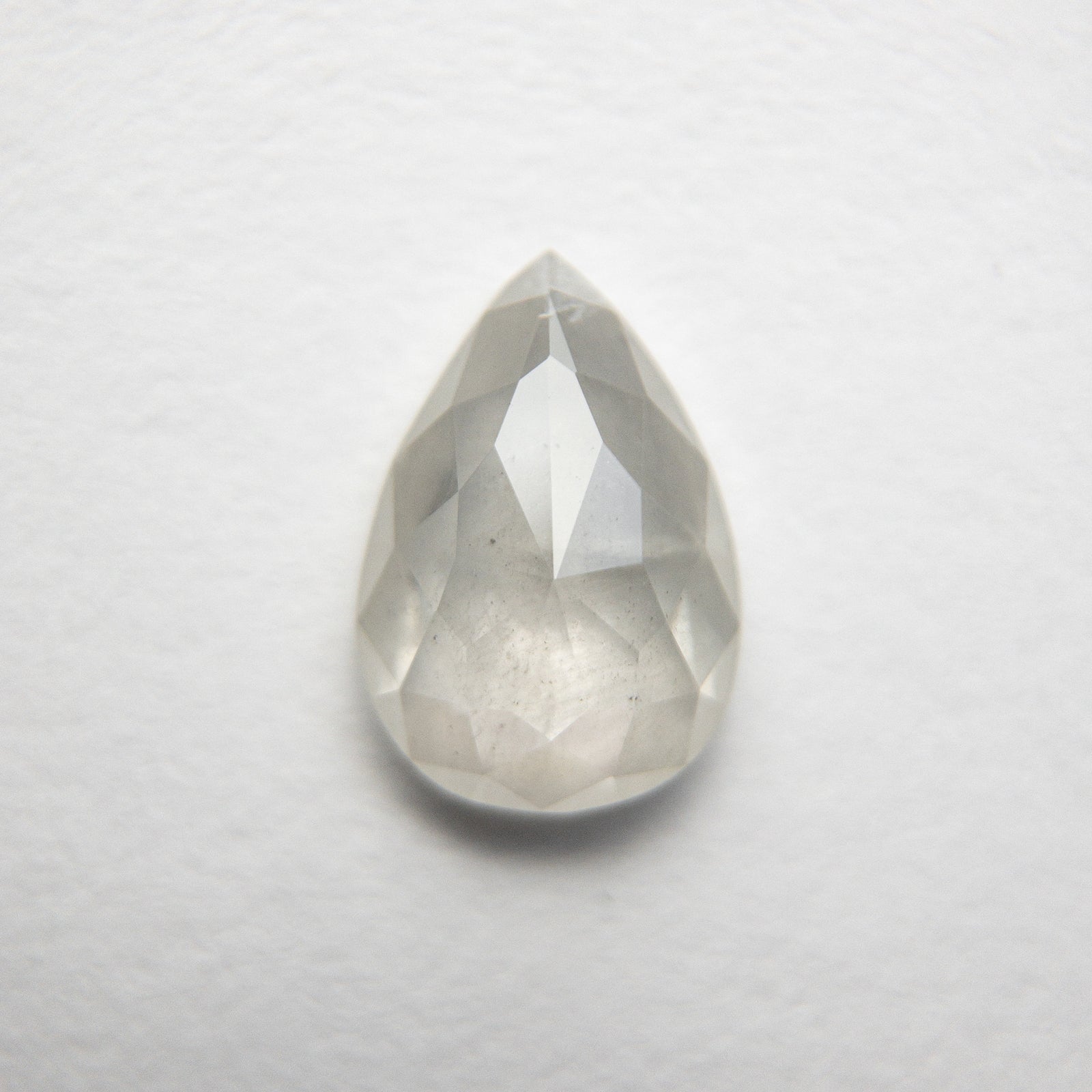1.05ct 8.51x5.87x2.55mm Pear Rosecut 18483-13 - Misfit Diamonds