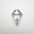 0.77ct 8.30x5.93x2.62mm Shield Rosecut 18483-20 - Misfit Diamonds