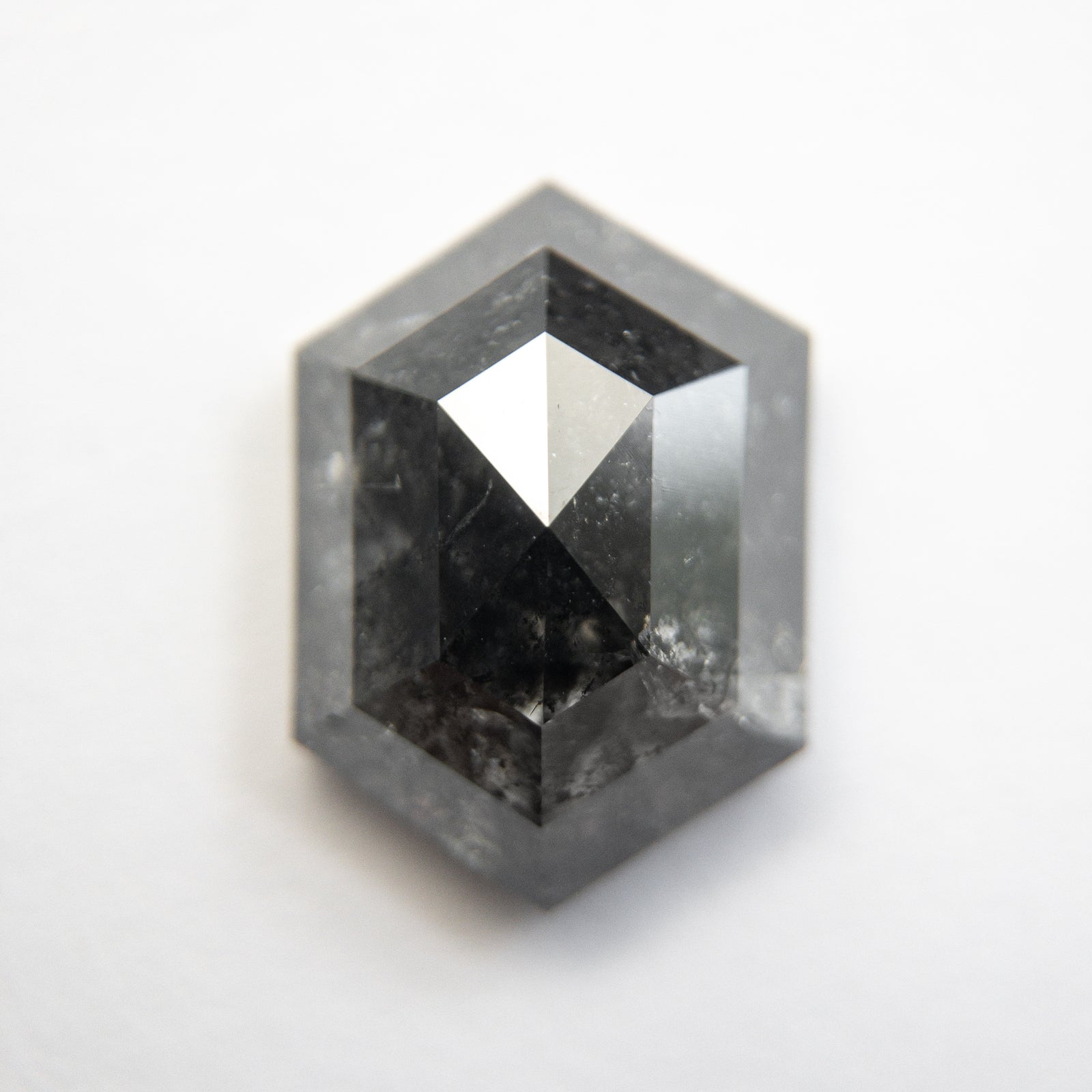 3.72ct 11.62x8.30x4.37mm Hexagon Rosecut 18484-03 - Misfit Diamonds