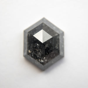 3.01ct 10.64x8.18x4.20mm Hexagon Rosecut 18484-05 - Misfit Diamonds