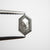 0.85ct 7.44x4.58x2.70mm Hexagon Rosecut 18484-09 - Misfit Diamonds