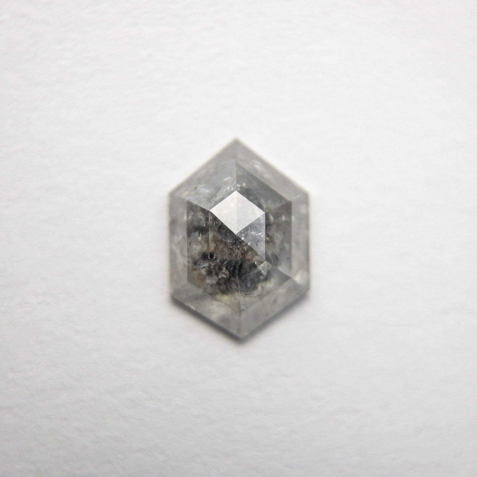0.66ct 7.34x5.17x2.30mm Hexagon Rosecut 18484-10 - Misfit Diamonds