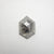 0.66ct 7.34x5.17x2.30mm Hexagon Rosecut 18484-10 - Misfit Diamonds