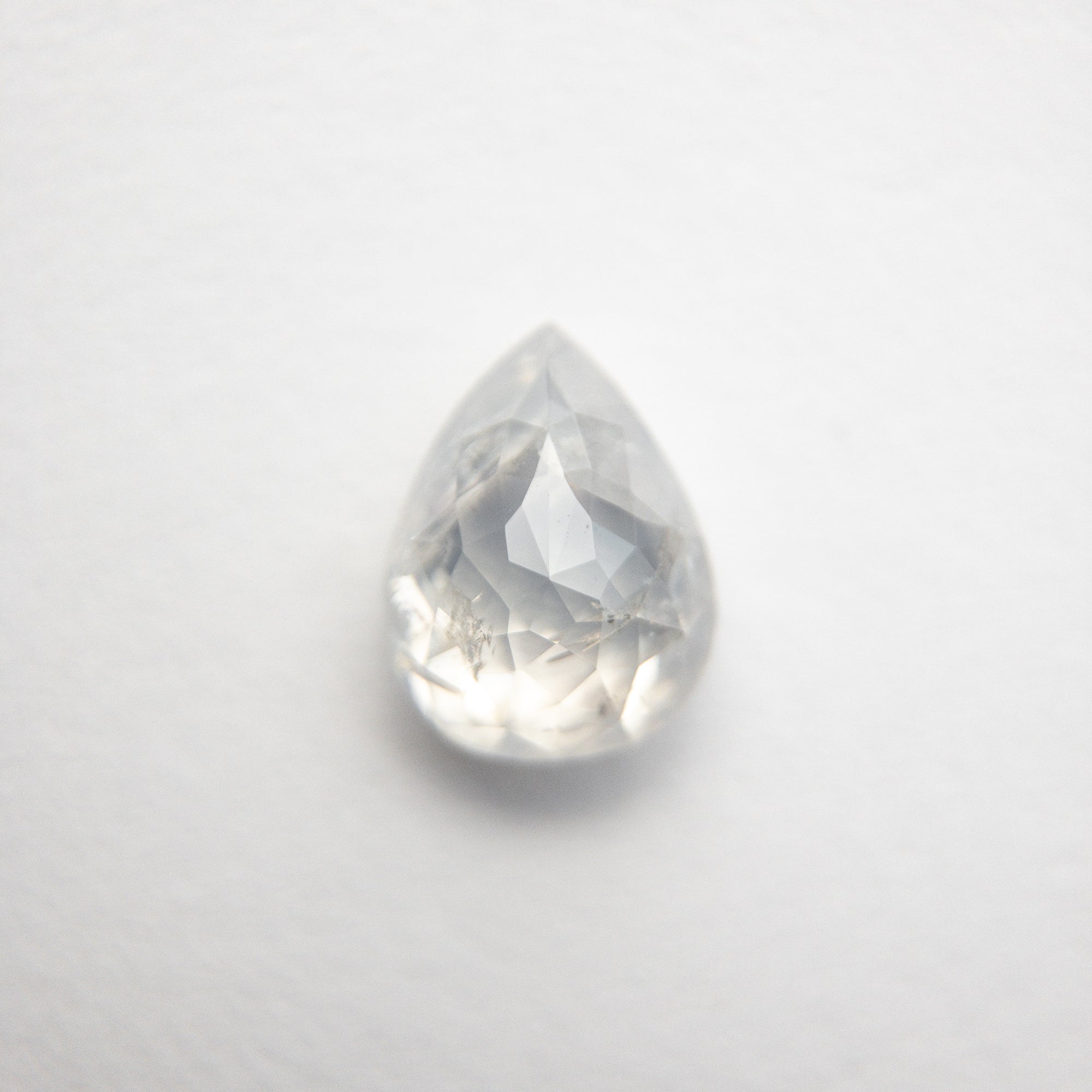 1.00ct 7.11x5.42x3.25mm Pear Double Cut 18486-02 - Misfit Diamonds