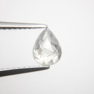 1.00ct 7.11x5.42x3.25mm Pear Double Cut 18486-02 - Misfit Diamonds
