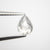 1.00ct 7.11x5.42x3.25mm Pear Double Cut 18486-02 - Misfit Diamonds