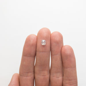0.83ct 5.90x4.63x2.76mm Cut Corner Rectangle Rosecut 18486-05 - Misfit Diamonds
