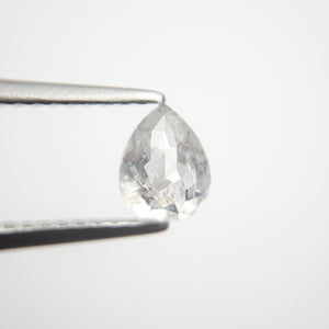 0.75ct 6.25x4.92x3.08mm Pear Double Cut 18486-07 - Misfit Diamonds