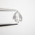0.75ct 6.25x4.92x3.08mm Pear Double Cut 18486-07 - Misfit Diamonds