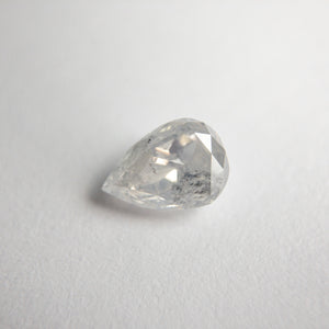 0.78ct 6.85x4.81x3.08mm Opalescent Pear Double Cut 18486-08 - Misfit Diamonds