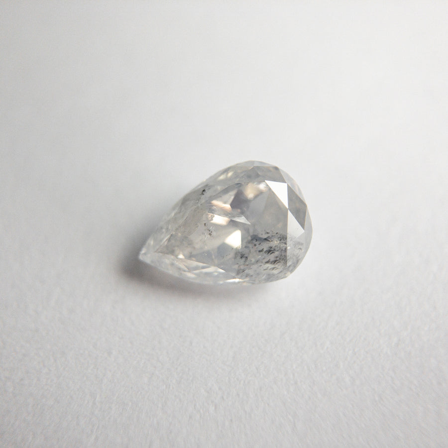 0.78ct 6.85x4.81x3.08mm Opalescent Pear Double Cut 18486-08 - Misfit Diamonds
