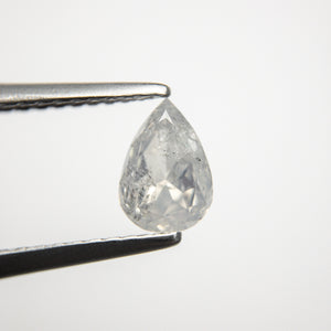 0.78ct 6.85x4.81x3.08mm Opalescent Pear Double Cut 18486-08 - Misfit Diamonds