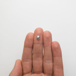 1.12ct 8.01x6.09x2.77mm Oval Rosecut 18489-03 - Misfit Diamonds
