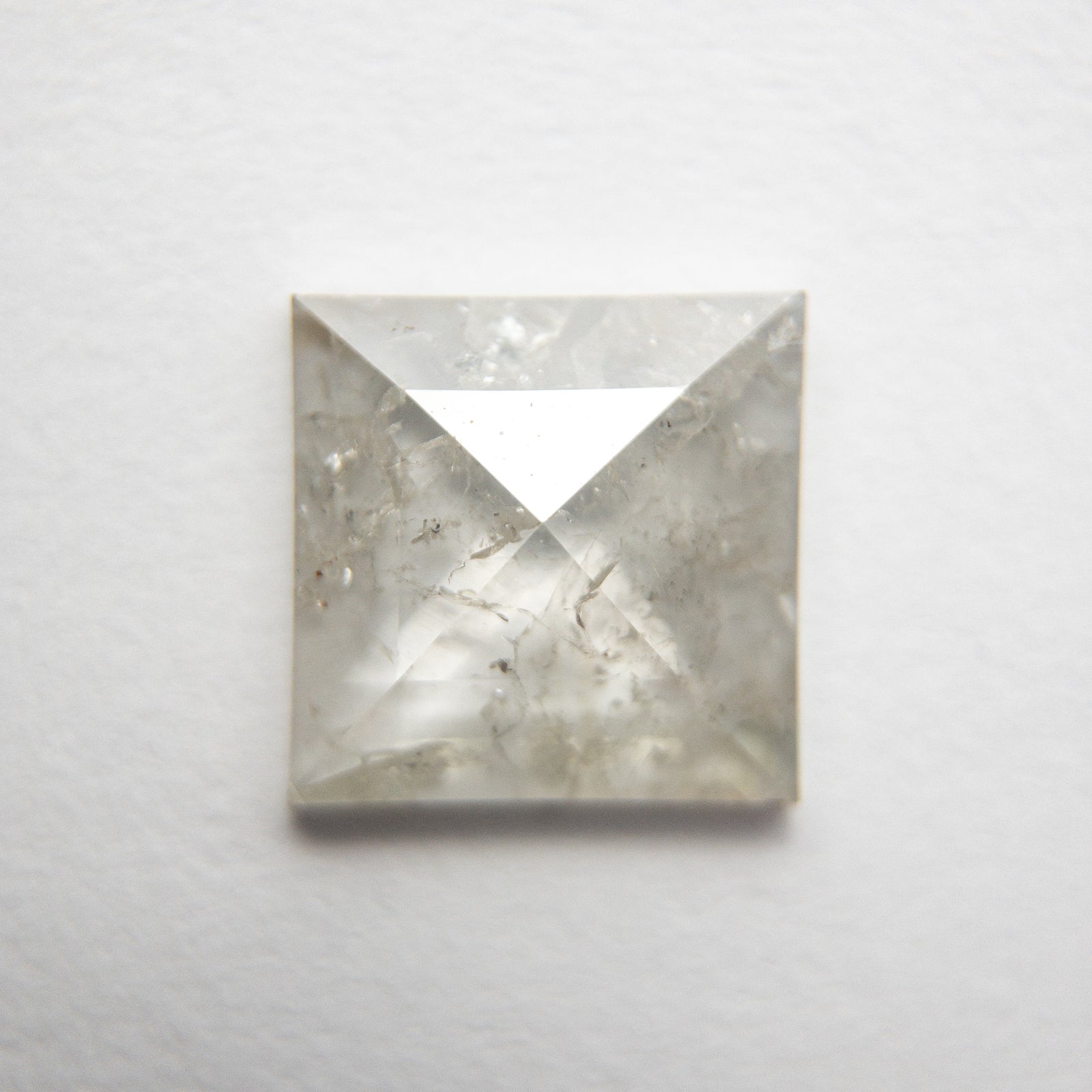 1.68ct 11.09x10.94x2.53mm Square Rosecut 18491-02 - Misfit Diamonds