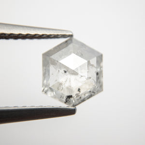 1.12ct 8.23x6.97x2.34mm Hexagon Rosecut 18491-05 - Misfit Diamonds