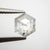 1.12ct 8.23x6.97x2.34mm Hexagon Rosecut 18491-05 - Misfit Diamonds
