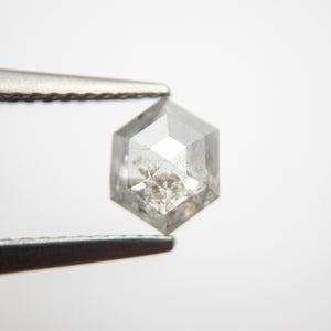 1.08ct 7.44x5.88x2.98mm Hexagon Rosecut 18491-06 - Misfit Diamonds