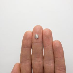 1.08ct 7.44x5.88x2.98mm Hexagon Rosecut 18491-06 - Misfit Diamonds