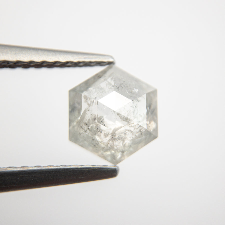 1.19ct 7.46x6.50x2.73mm Hexagon Rosecut 18491-13 - Misfit Diamonds