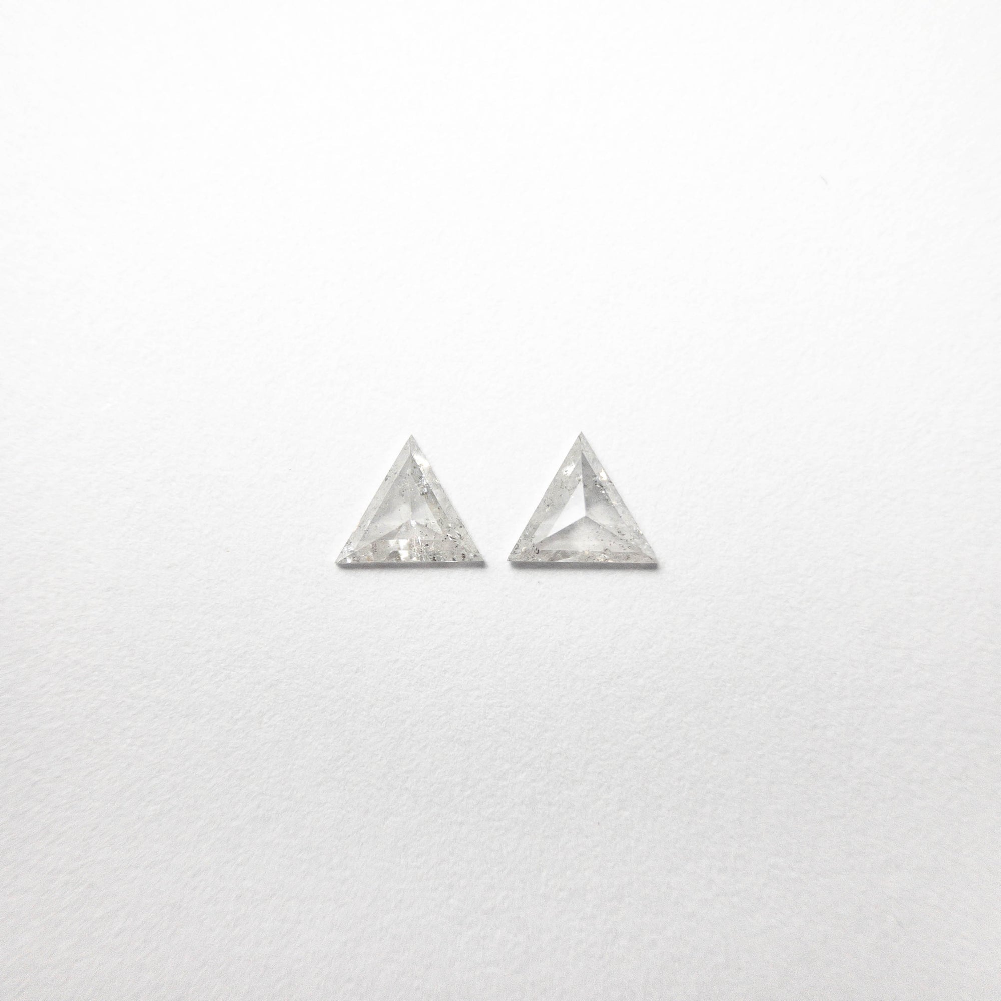 0.36cttw 4.38x4.41x1.53mm Triangle Rosecut Matching Pair 18493-02 - Misfit Diamonds