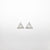 0.36cttw 4.38x4.41x1.53mm Triangle Rosecut Matching Pair 18493-02 - Misfit Diamonds